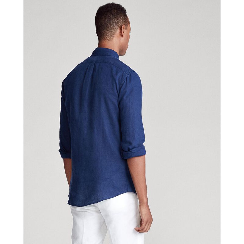 Polo Ralph Lauren Custom Fit Linen Shirt image number 1