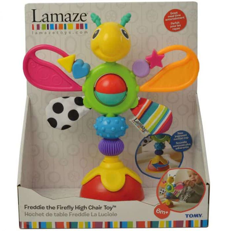 Lamaze Freddie The Firefly High Chair Toy image number 1