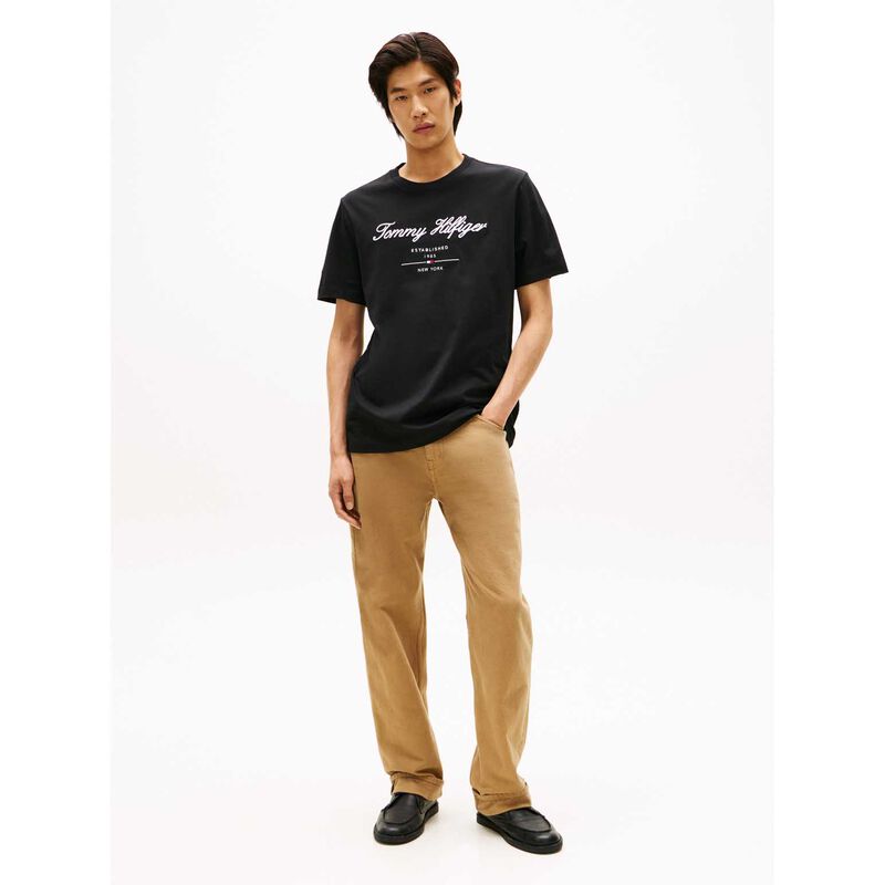 Tommy Hilfiger Script Logo Tee image number 3