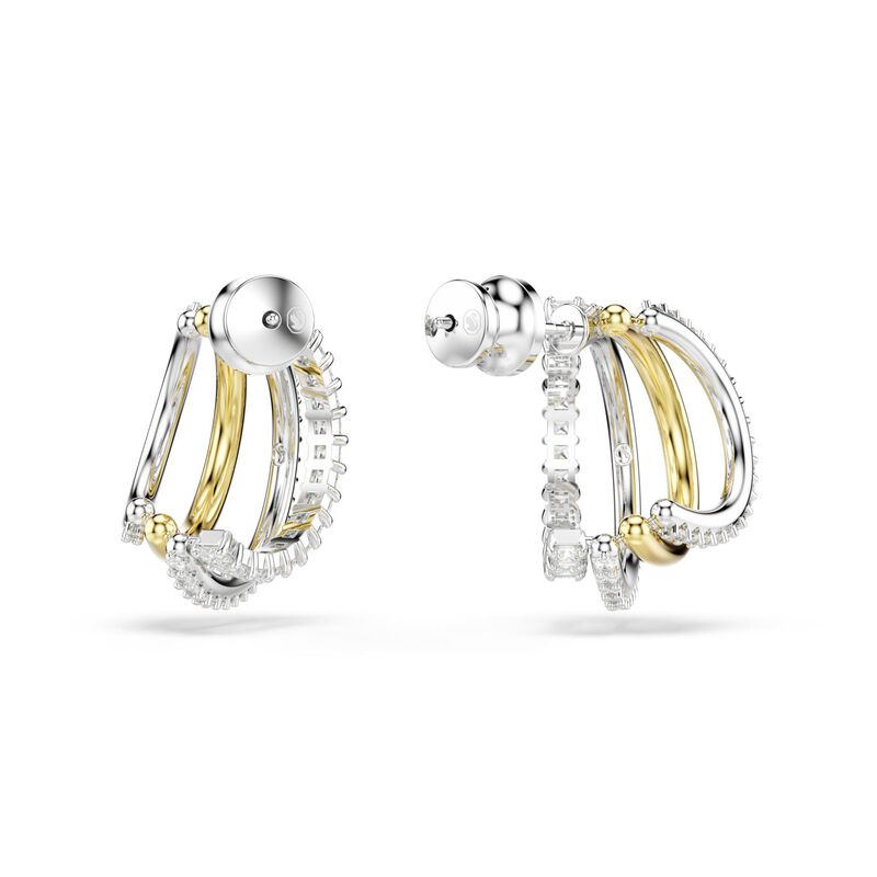 Swarovski Hyperbola Hoop Earrings image number 3