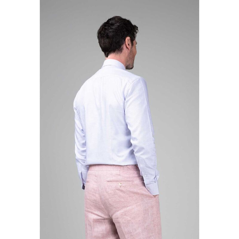 Rembrandt London Pink & Blue Microdesign Shirt image number 1