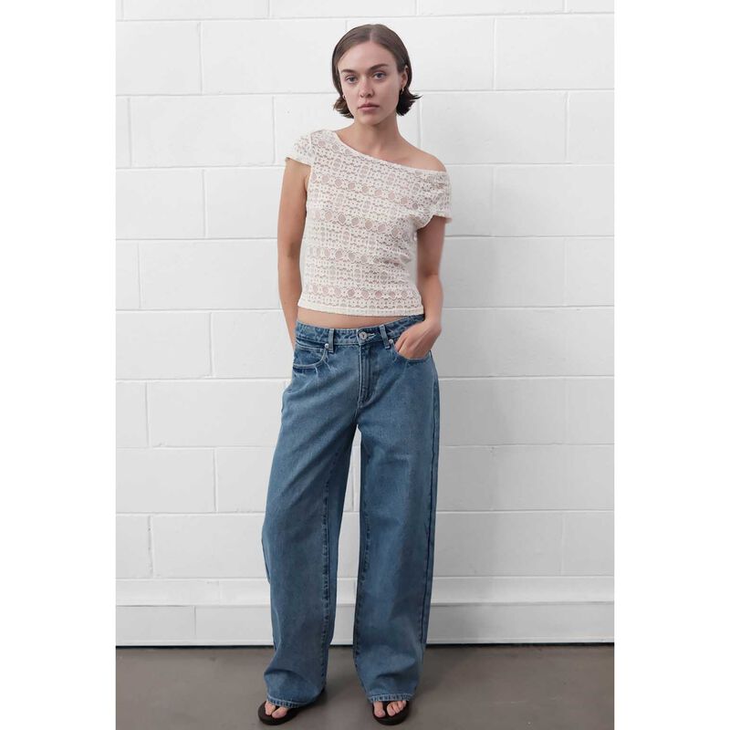 Abrand 95 Baggy Selena Rcy Jeans image number 3