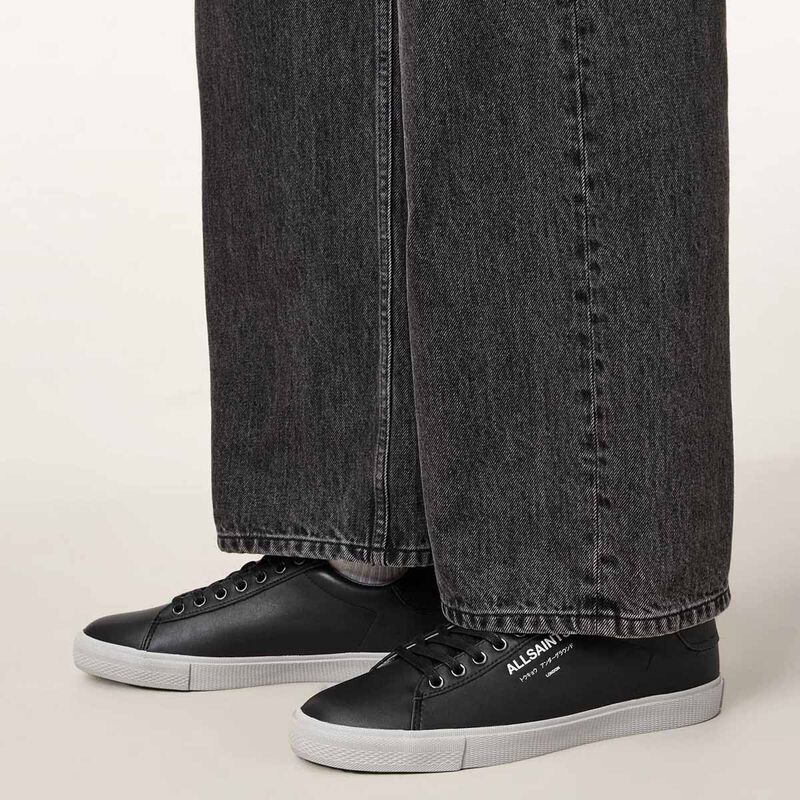 AllSaints Underground Leather Low Top Sneaker image number 1