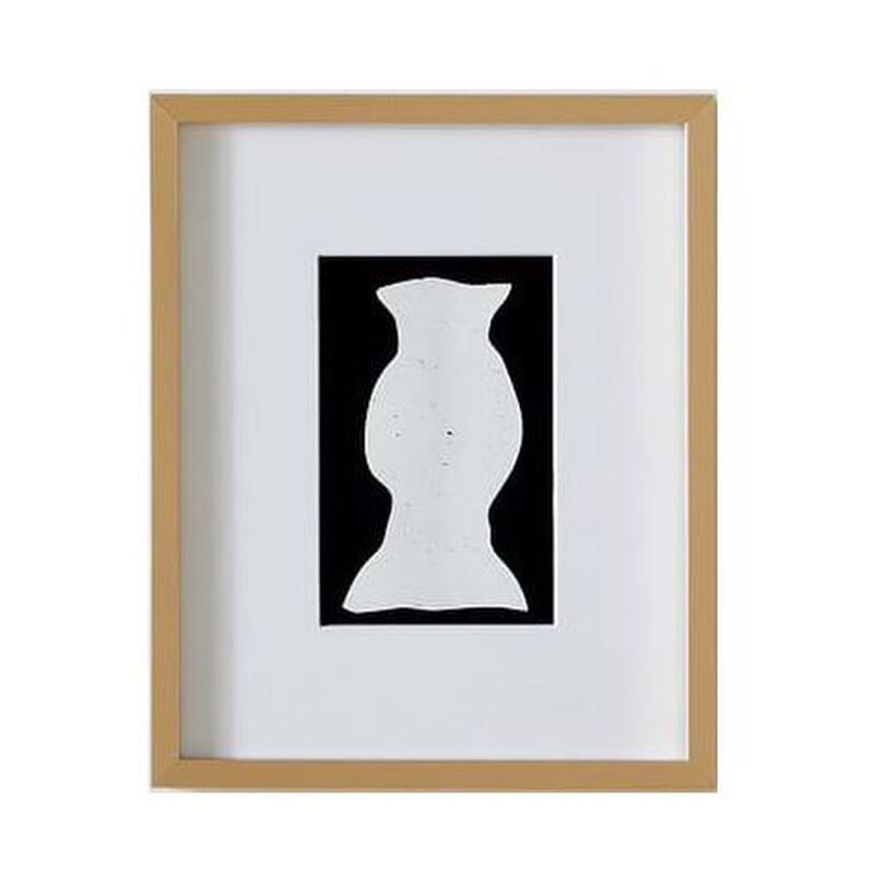 West Elm Metal Gallery Frame Polished Brass Metal 20x25cm image number 0