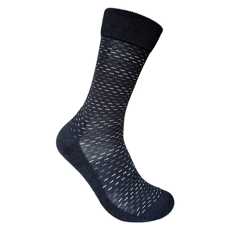 DS Socks Mens Dash Lines Springer Relaxed High Stretch Top Socks image number 0