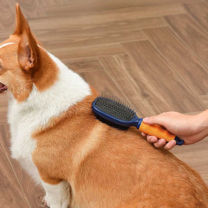 Arm & Hammer: Simply Calm Pin/Bristle Duo Brush - Sweet Lily & Vanilla image number 1