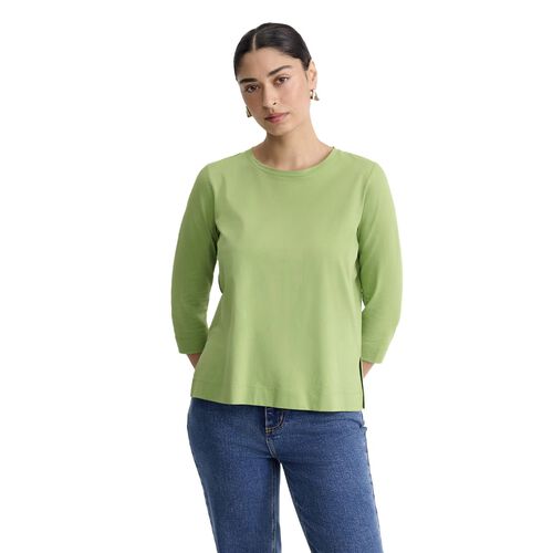 Sportscraft Mercerised Cotton 3/4 Slv Tee