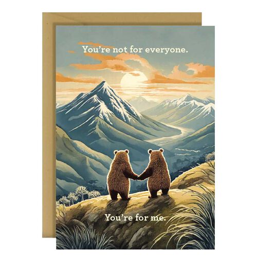 Blackwell Press You're Not For Everyone. You're For Me Card