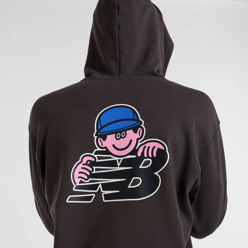 New Balance x Face Oka Character Hoodie image number 3