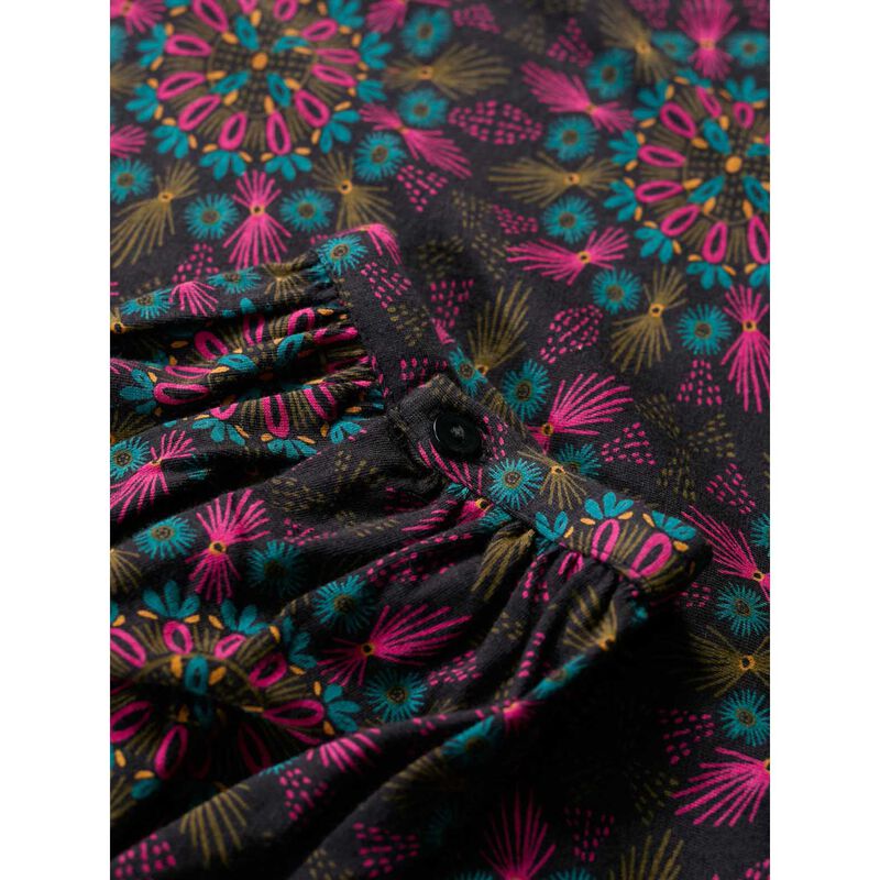 Seasalt Cornwall 3/4 Embrace Shirt Frost Flower Onyx image number 2