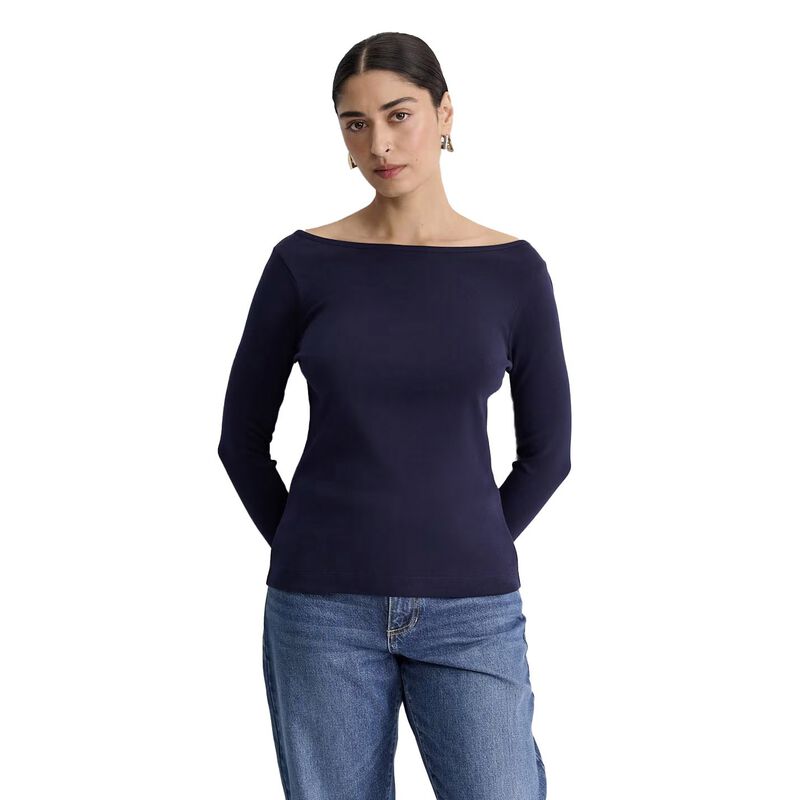 Sportscraft Heidi LS Rib Tee image number 0