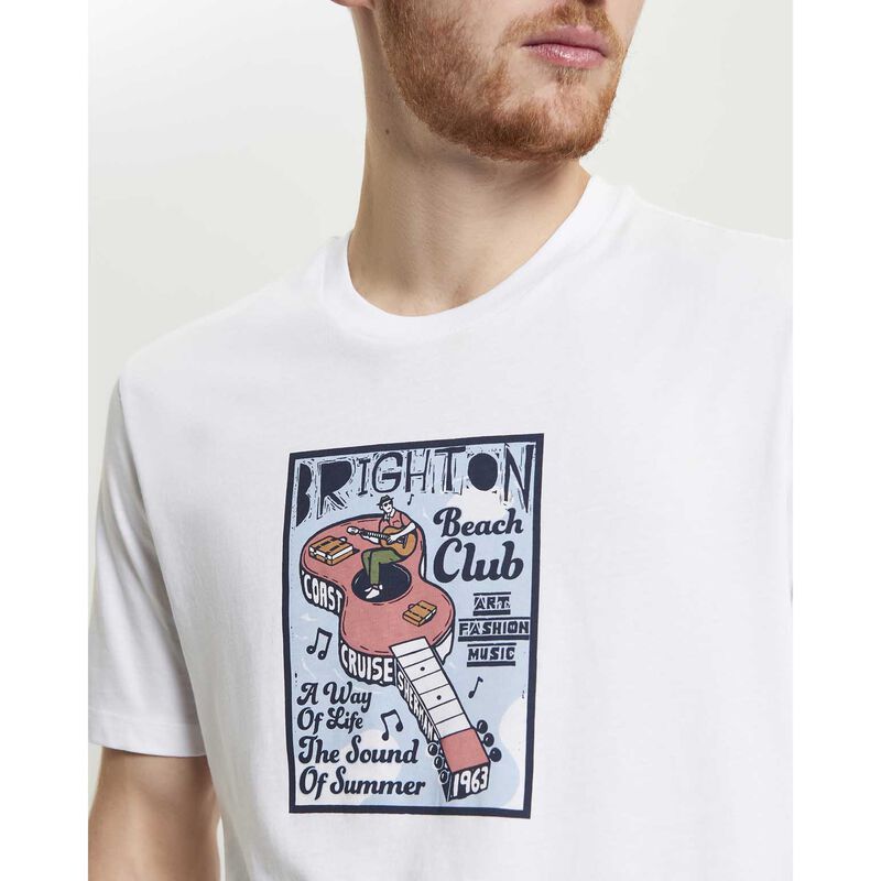 Ben Sherman Boat Guitar Character Tee image number 2