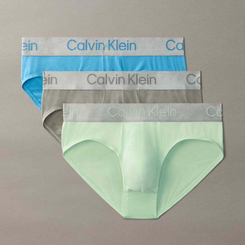 Calvin Klein Brushed Micro Jersey Hip Briefs - 3 Pack image number 1