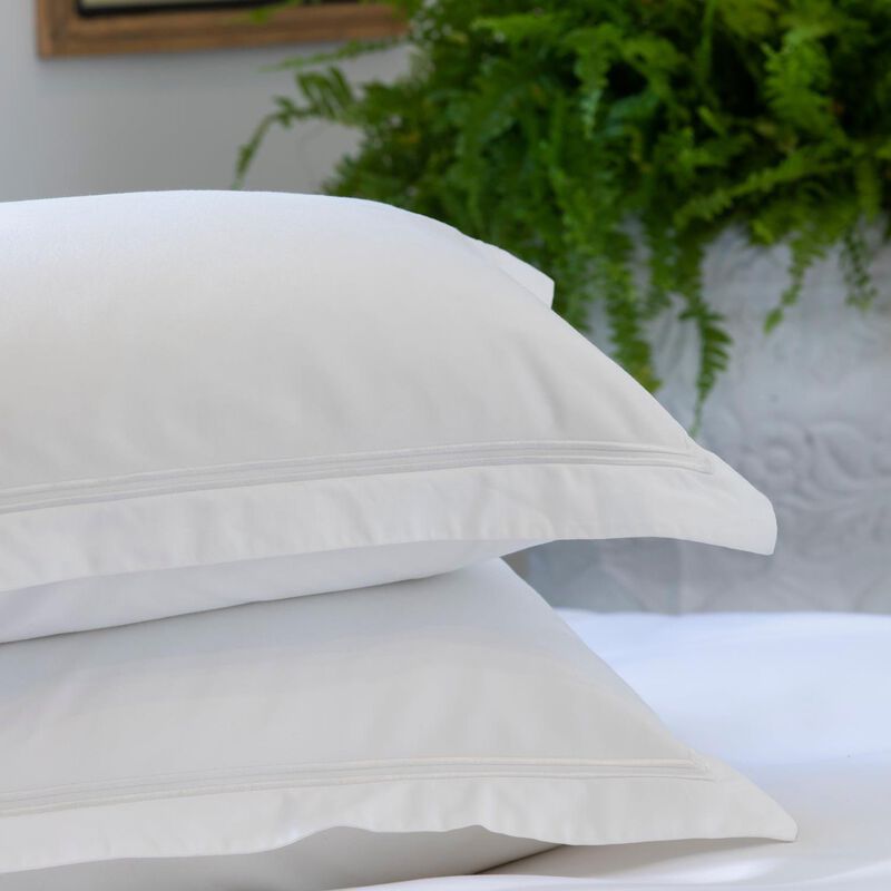 Wallace Cotton Monarch Sateen Oxford Pillowcase Set image number 4