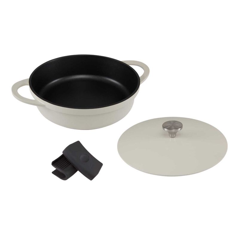 Maxwell & Williams Cast Lite Non-Stick Shallow Casserole 28cm/4L Ecru image number 2