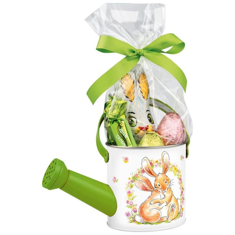 Windel Easter Tin Watering Can with Bunnies & Chocolates 128g image number 0
