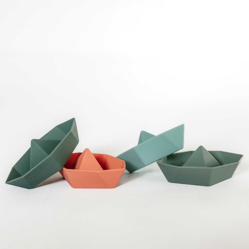 Classical Child Silicone Toy Boat Set image number 1