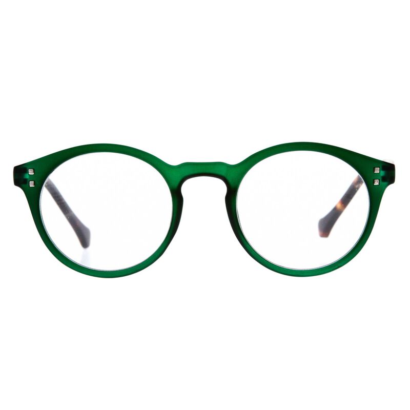 Daily Eyewear 7am - Green Clear Glasses image number 1