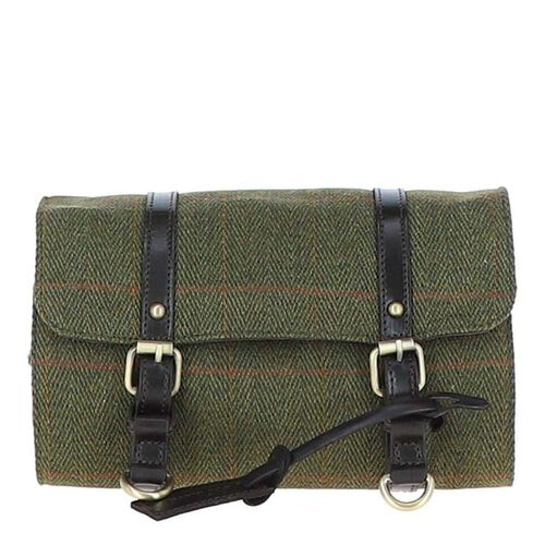 Ashwood Vintage Oily Hanging Leather Wash Bag