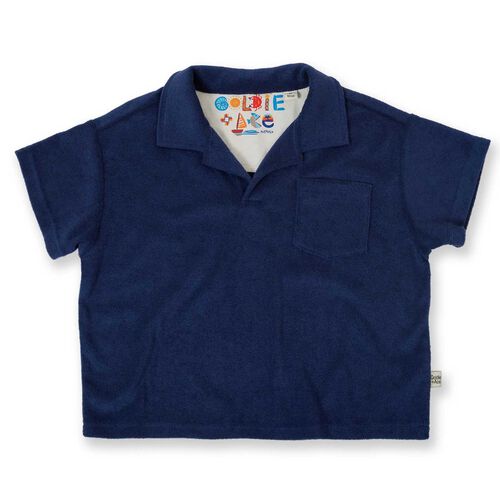Goldie + Ace Oversized Terry Polo 3-5Y