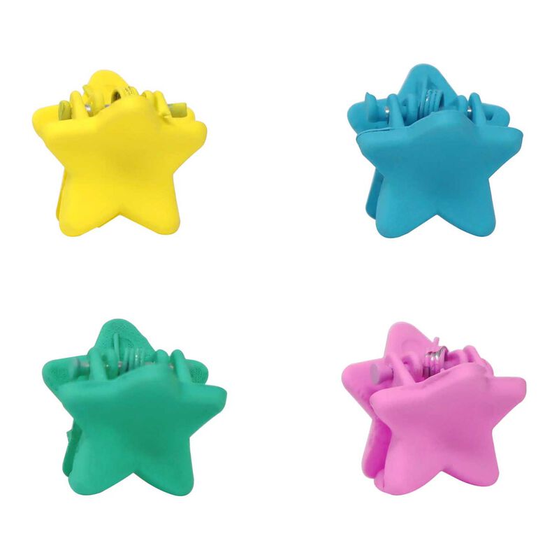 Pink Poppy Star Hair Claws image number 1