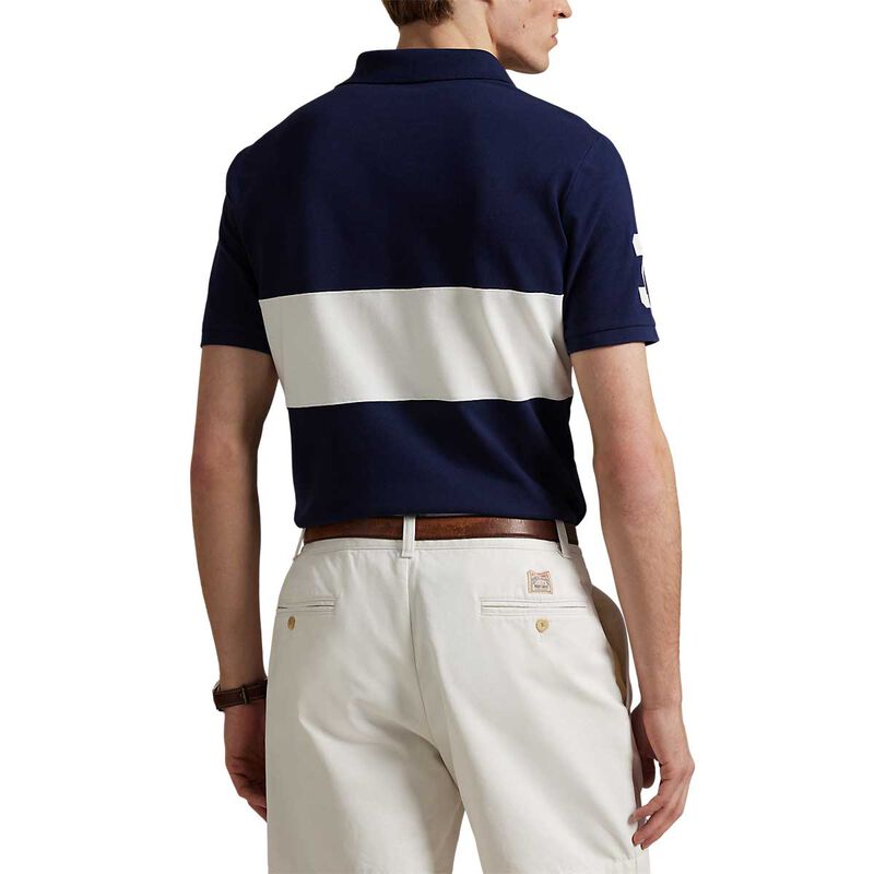 Polo Ralph Lauren Custom Slim Fit Big Pony Mesh Polo Shirt image number 1