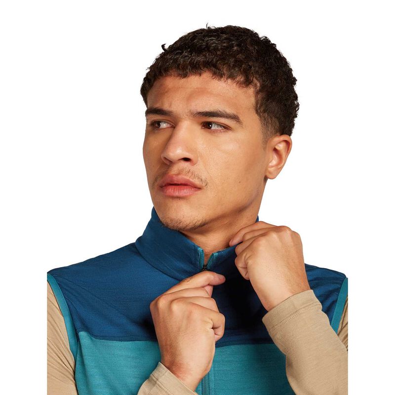 Icebreaker M Merino Blend 300 RealFleece Descender Vest image number 6