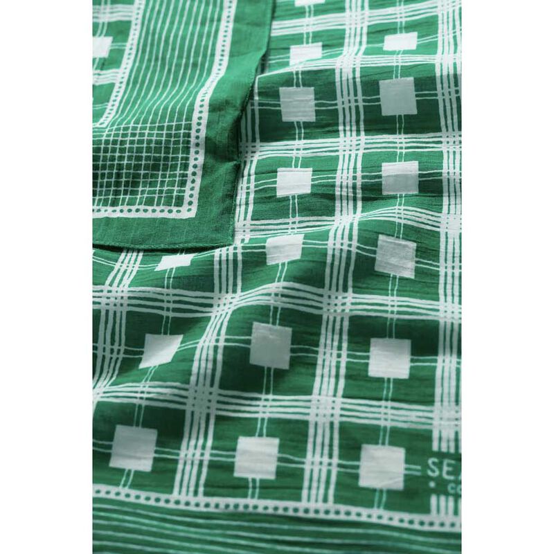 Seasalt Cornwall Sailor Square Plaid Check Glade image number 2