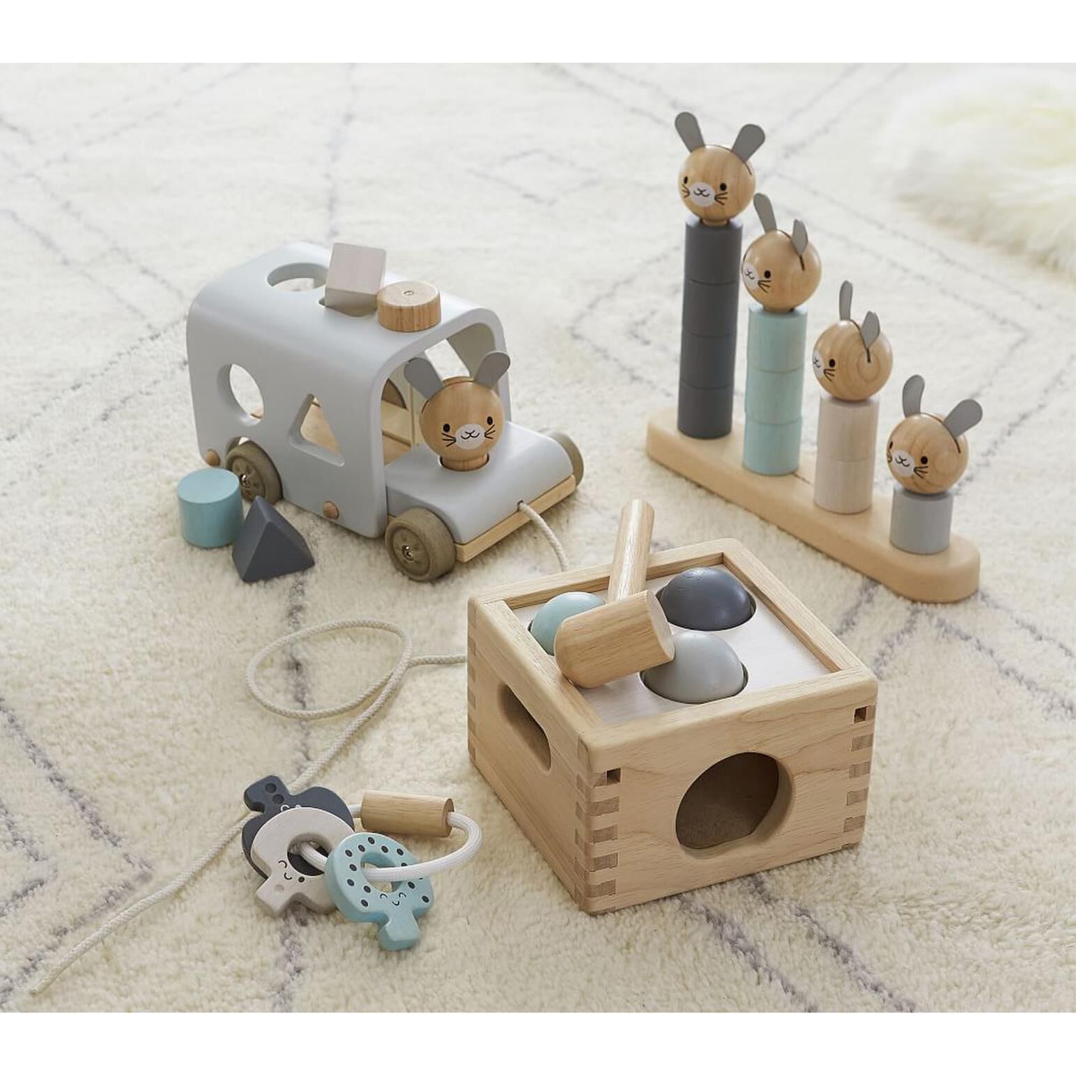 Pottery barn wooden toys clearance