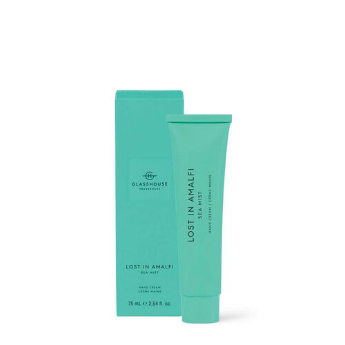 Glasshouse Fragrances 75ml Hand Cream - Lost In Amalfi