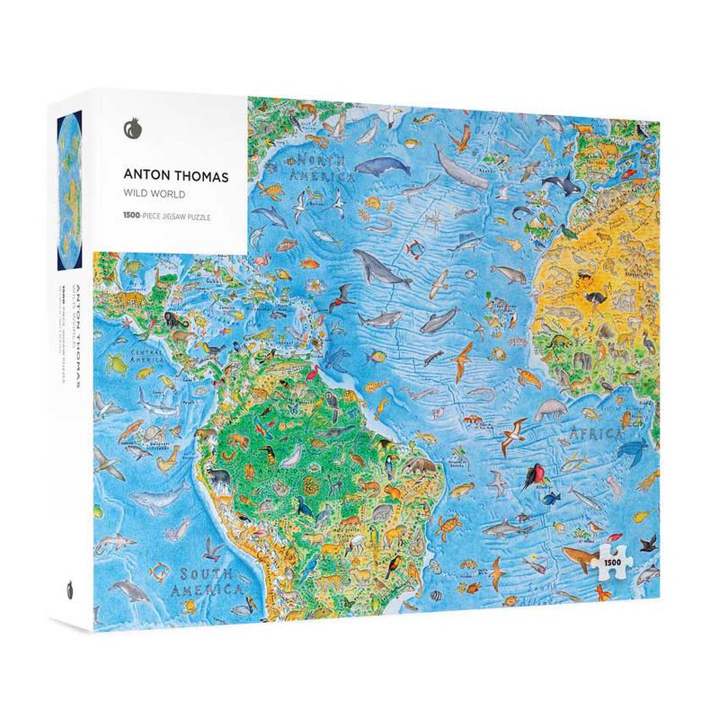 Pomegranate Wild World 1500 Piece Puzzle image number 0