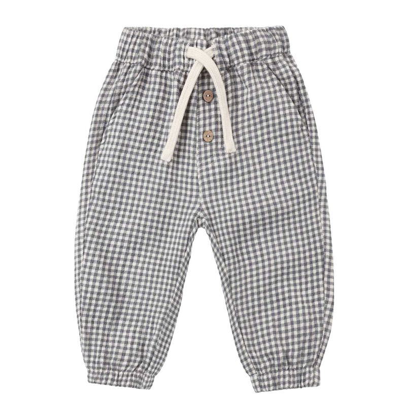 Quincy Mae Giovani Pant Gingham 2-5Y image number 0