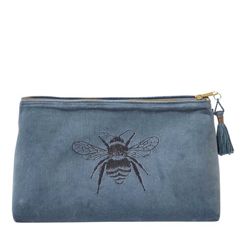 Wallace Cotton Velvet Bee Large Bath Bag