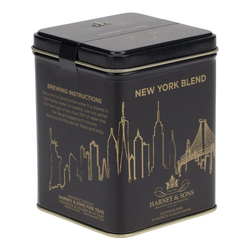 Harney & Sons New York Blend Tin 20 Sachets image number 0