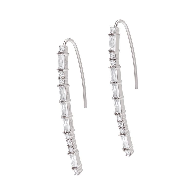 Emporio Armani Sterling Silver Drop Earrings image number 0