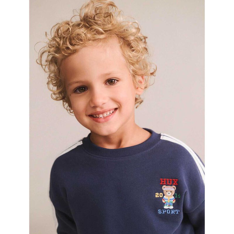 Huxbaby Sport Sporty Stripe Sweatshirt 3-5Y image number 2