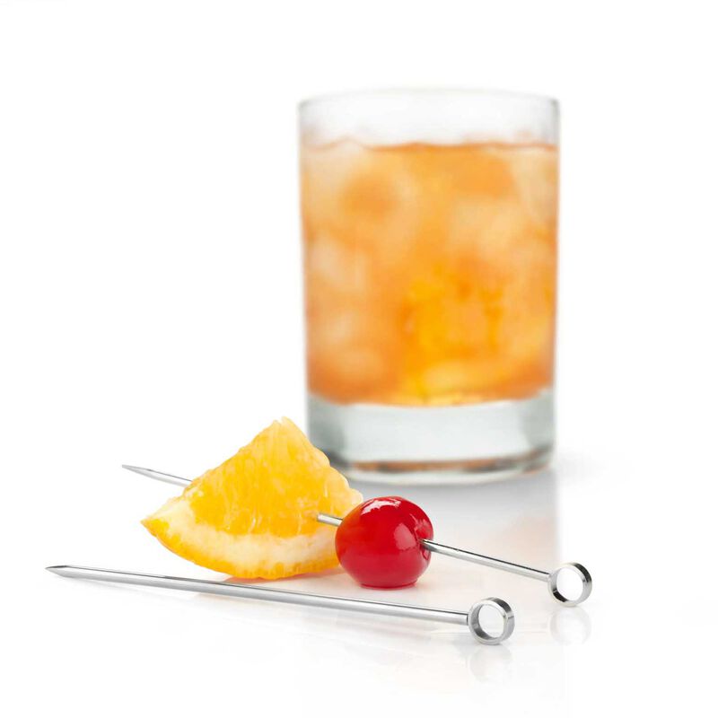 Viski Professional Stainless Steel Cocktail Pick Set image number 1