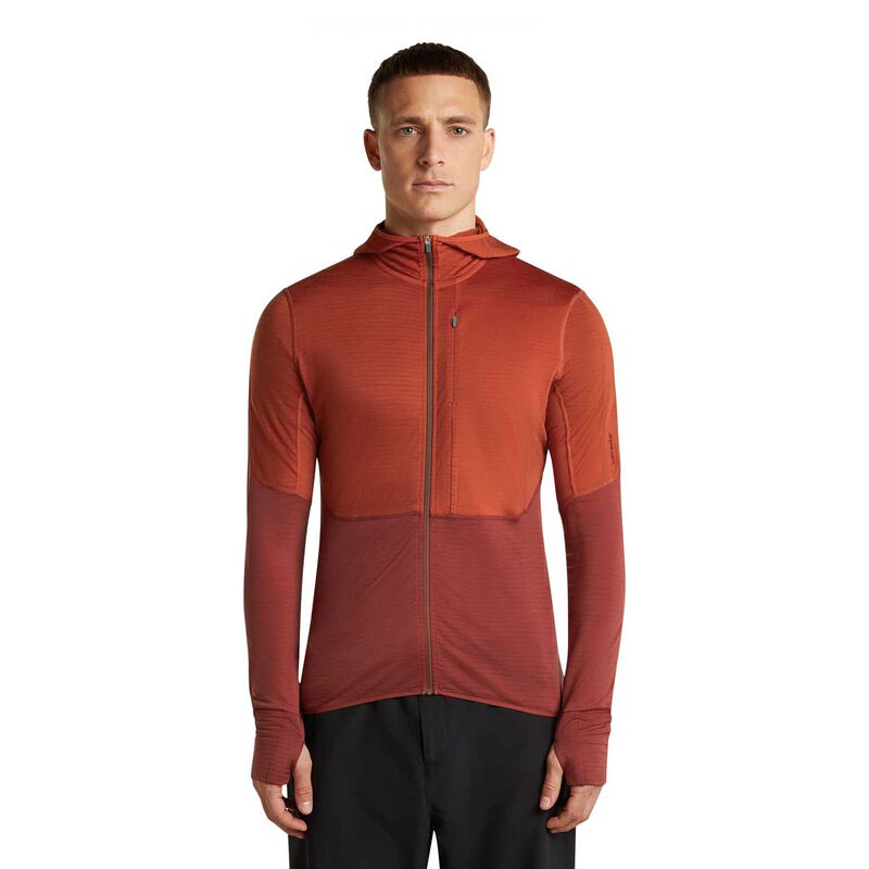 Icebreaker M Merino 200 RealFleece Descender LS Zip Hoodie image number 0