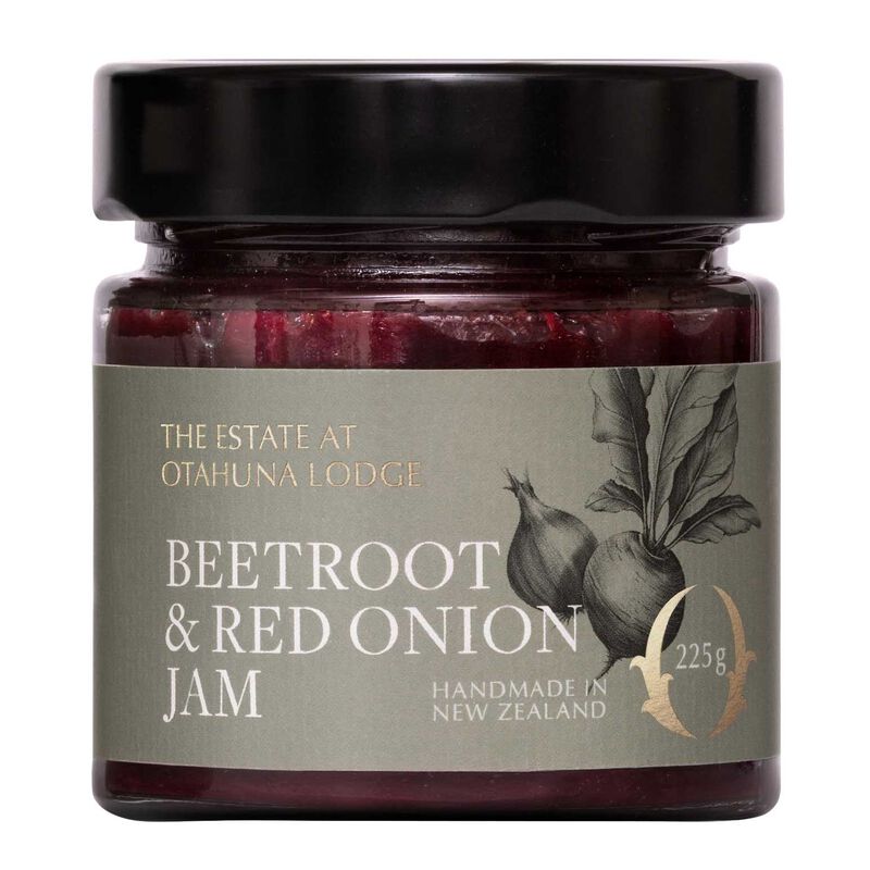 Otahuna Lodge Beetroot & Red Onion Jam 225g image number 0