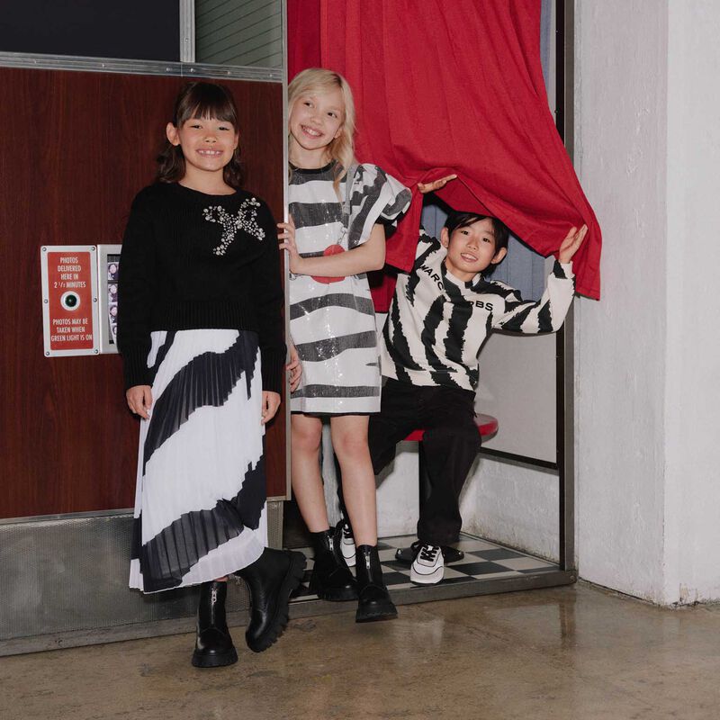 MARC JACOBS Zebra Sweatshirt 8Y-10Y image number 3