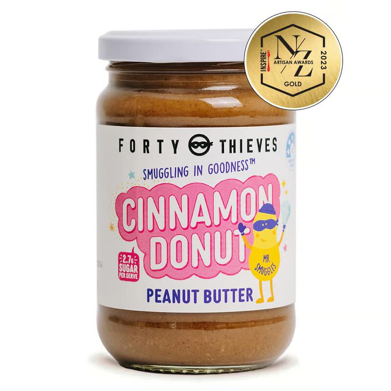 Forty Thieves Chocolate Fudge Peanut Butter 290g image number 0
