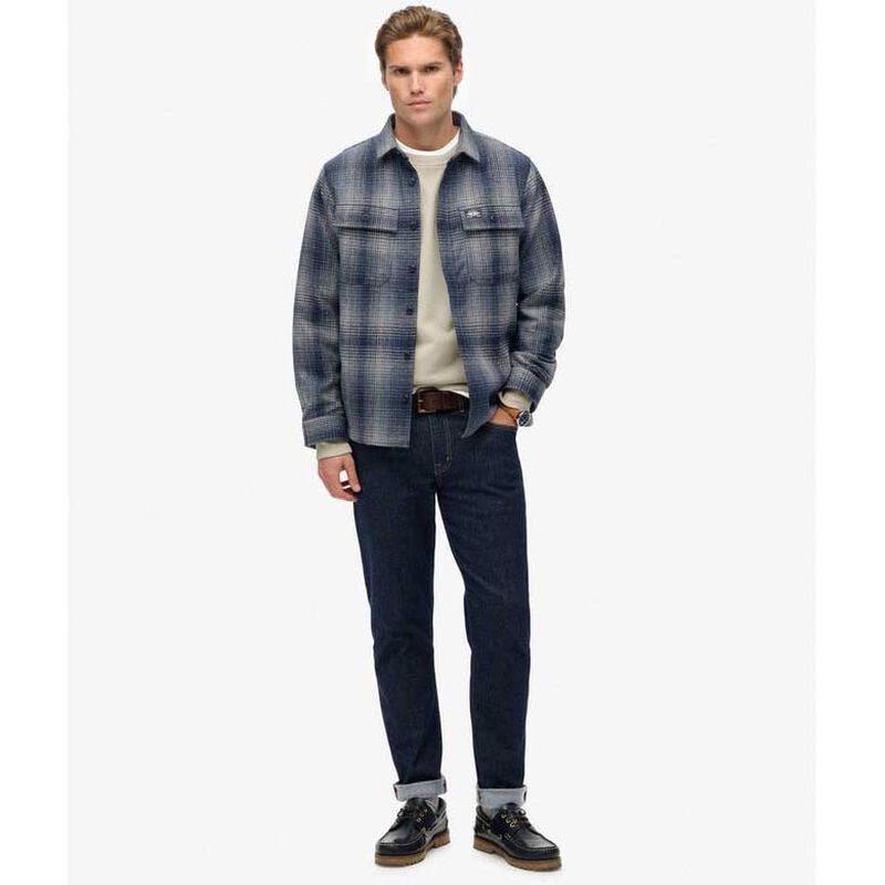 Superdry Wool Miller Overshirt image number 3