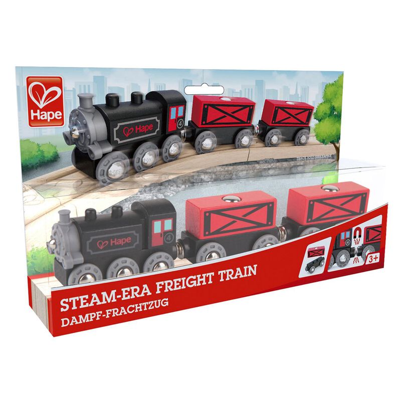 Hape Steam-Era Freight Train image number 0