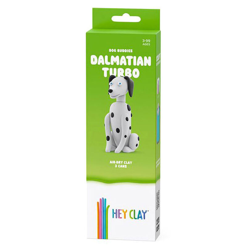Hey Clay Dalmatian Turbo Series Dog Buddies 3 Cans image number 0