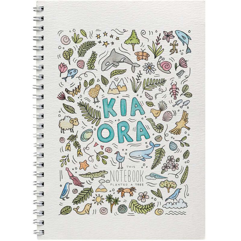 Little Difference Kia Ora Montage Notebook image number 0