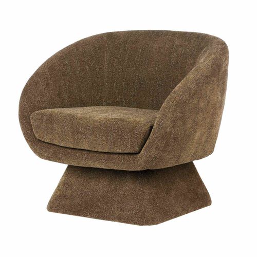 Grand Designs Lucca Swivel Chair - Green