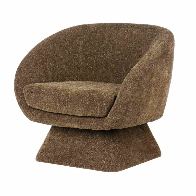 Grand Designs Lucca Swivel Chair - Green image number 0