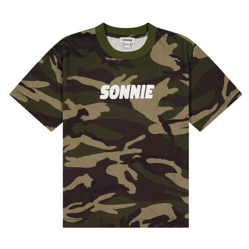 Sonnie Camo Tee 8-11Y