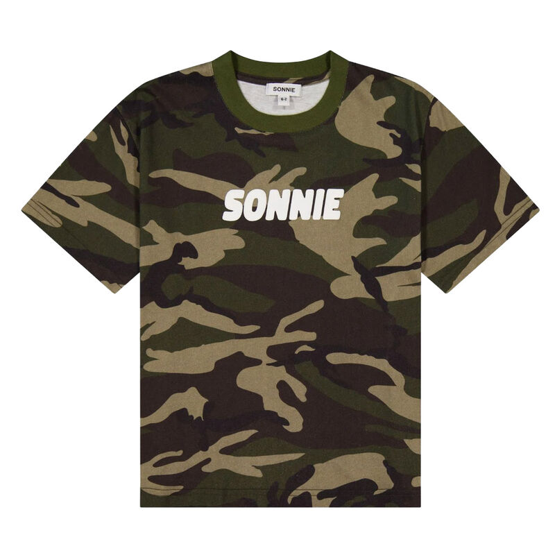 Sonnie Camo Tee 8-11Y image number 0
