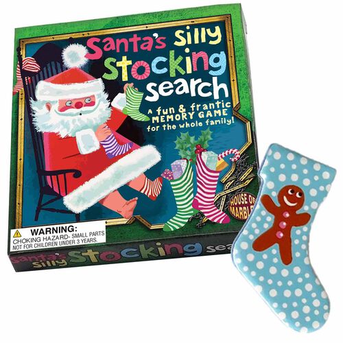 House of Marbles Santa's Silly Stocking Search Memory Game